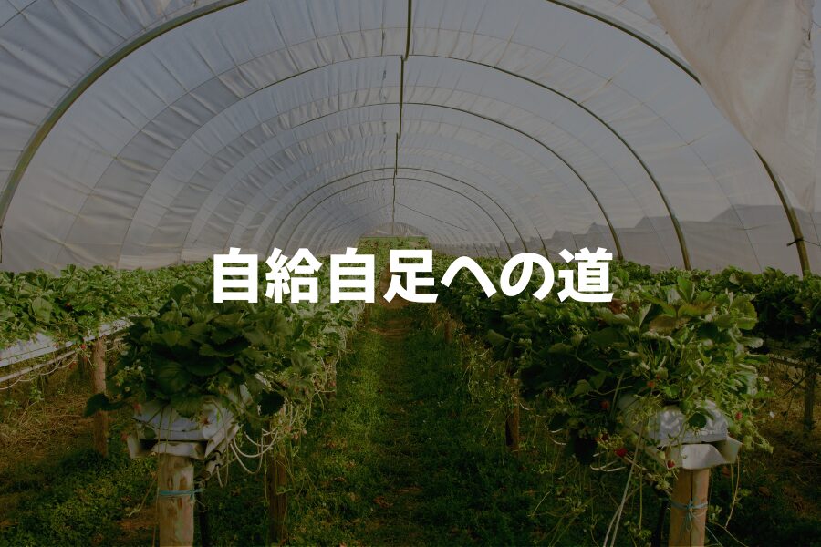 自給自足への道｜半自給自足を目指す暮らしの記録